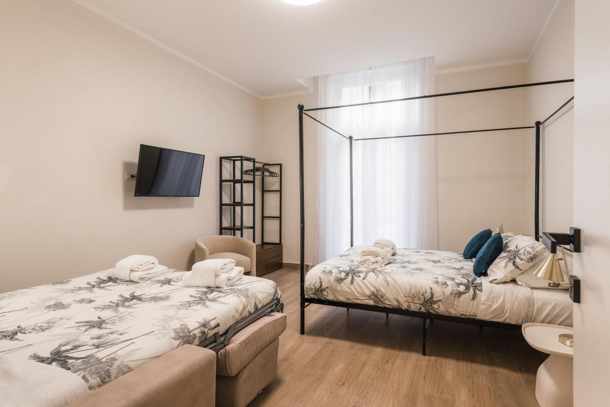 C3 Top Class Apartment, 2 Camere Da Letto, 2 Bagni, Giardino Distante 15 Minuti A Piedi Da Fontana Di Trevi 로마 외부 사진